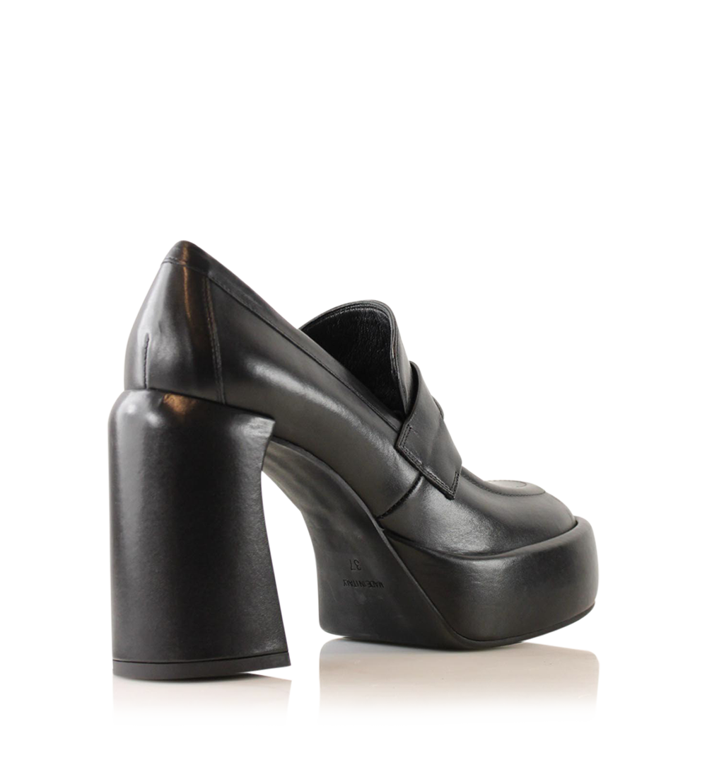 Brady 105 pumps, Sort Læder