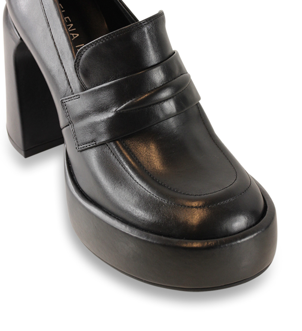 Brady 105 pumps, Sort Læder