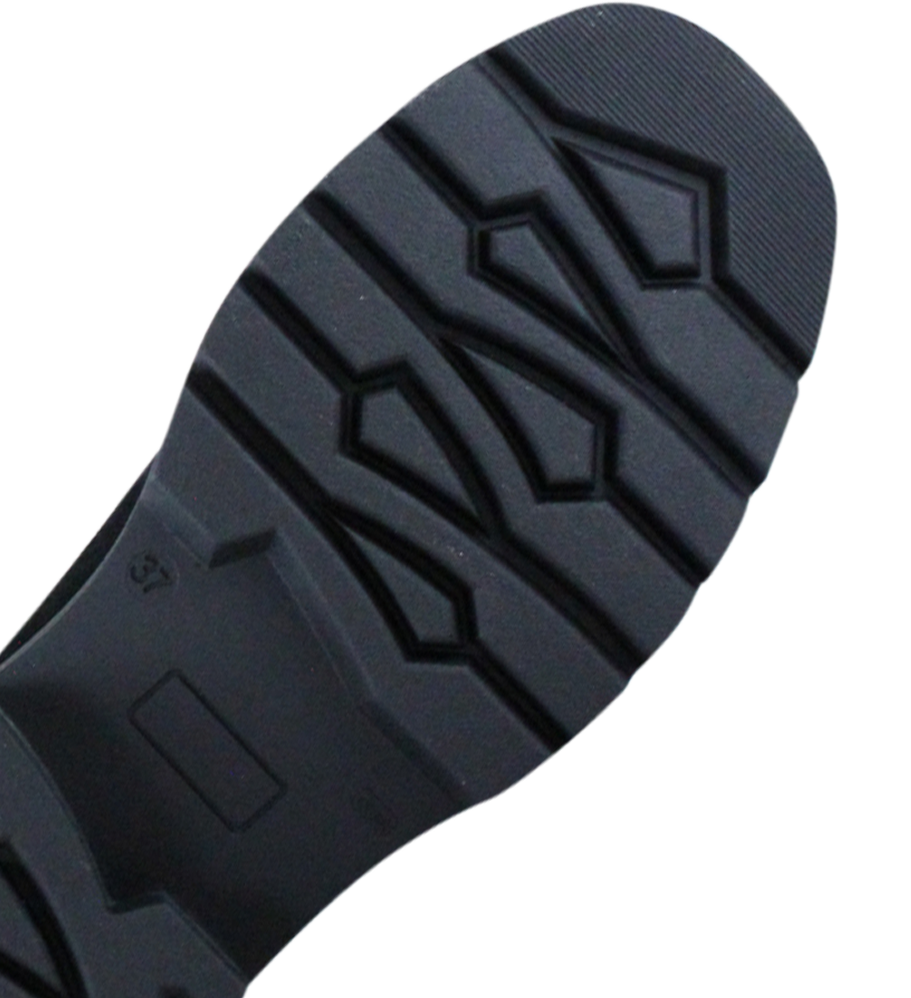 Cilia loafers, sort ruskind