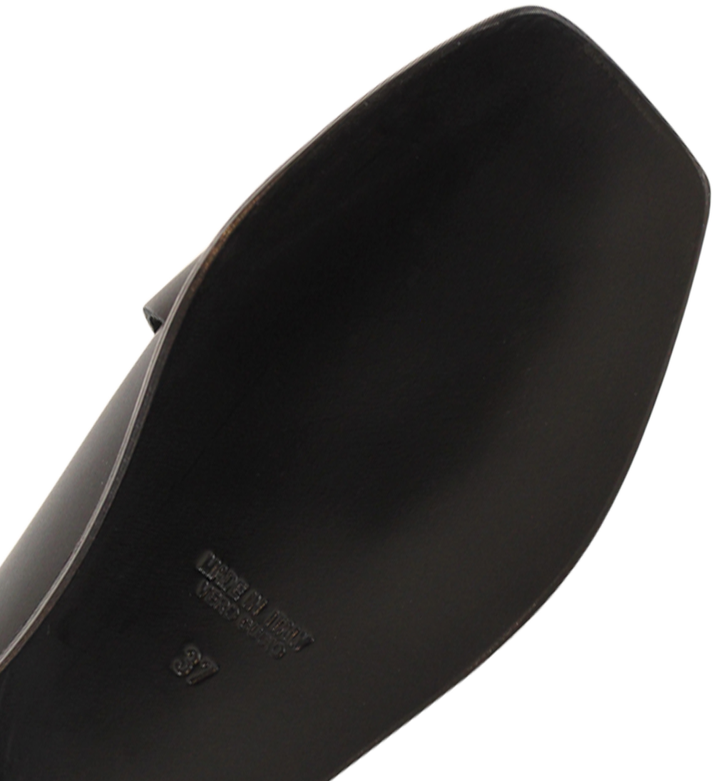 Clara sandaler, sort læder