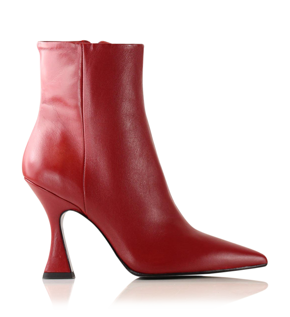 Elsa støvler, rød læder