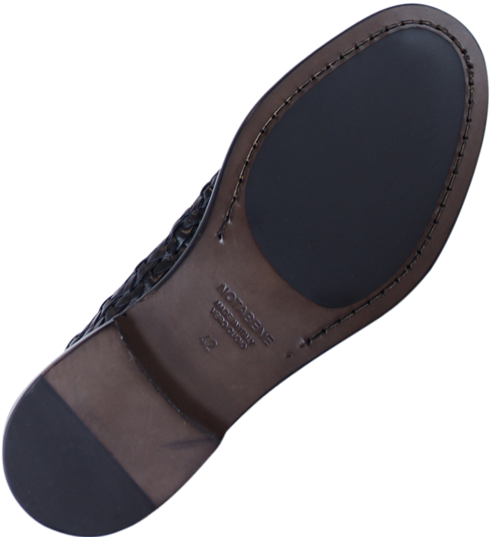 Enrico loafers, black leather