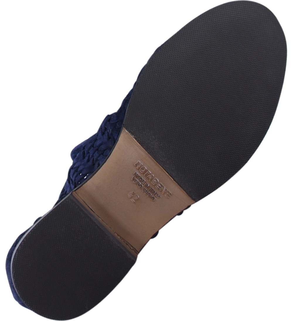 Enrico loafers, blue suede