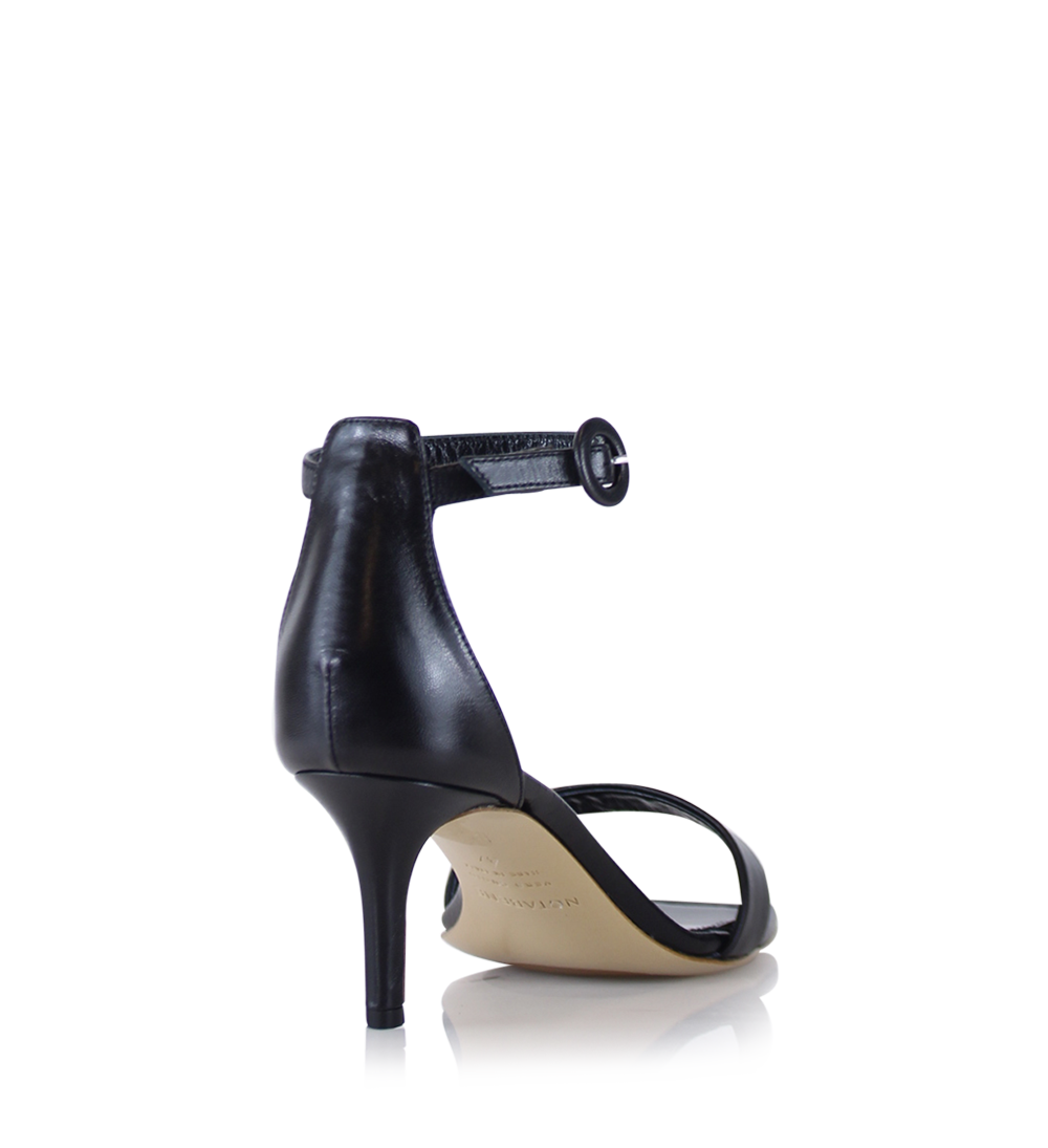 Rina 60 sandaler, sort læder