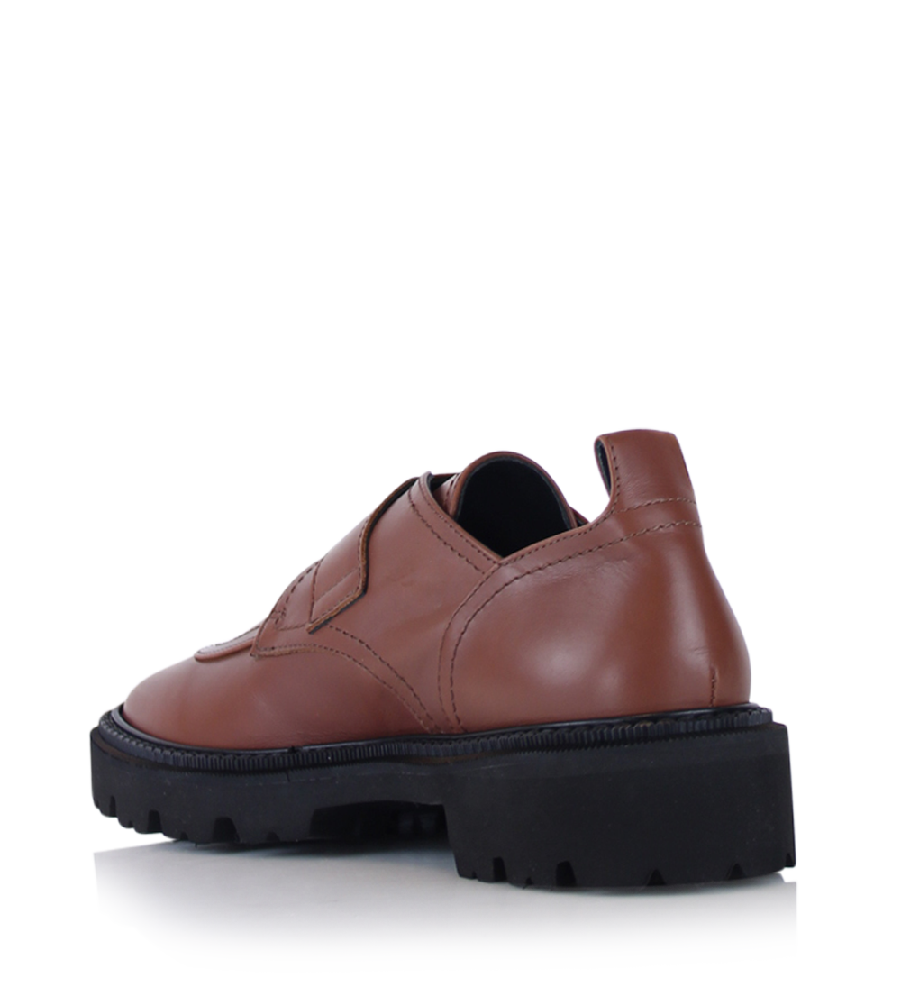 Tenora loafers, brun læder