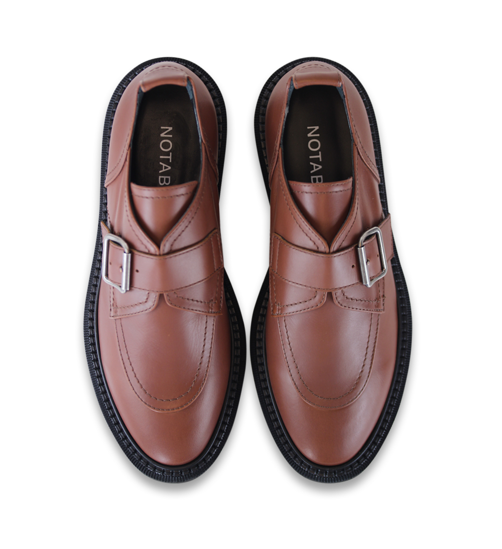 Tenora loafers, brun læder