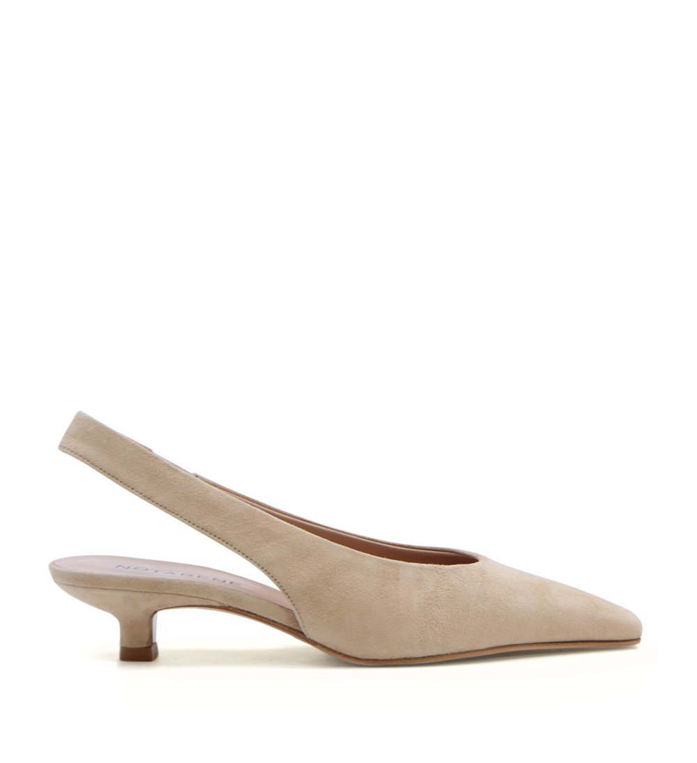 Eleonora 35 slingback stiletter, camel ruskind