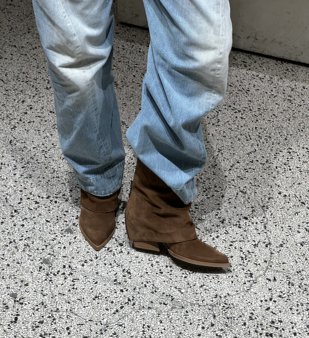 Zorro 60 støvler, lys brun ruskind