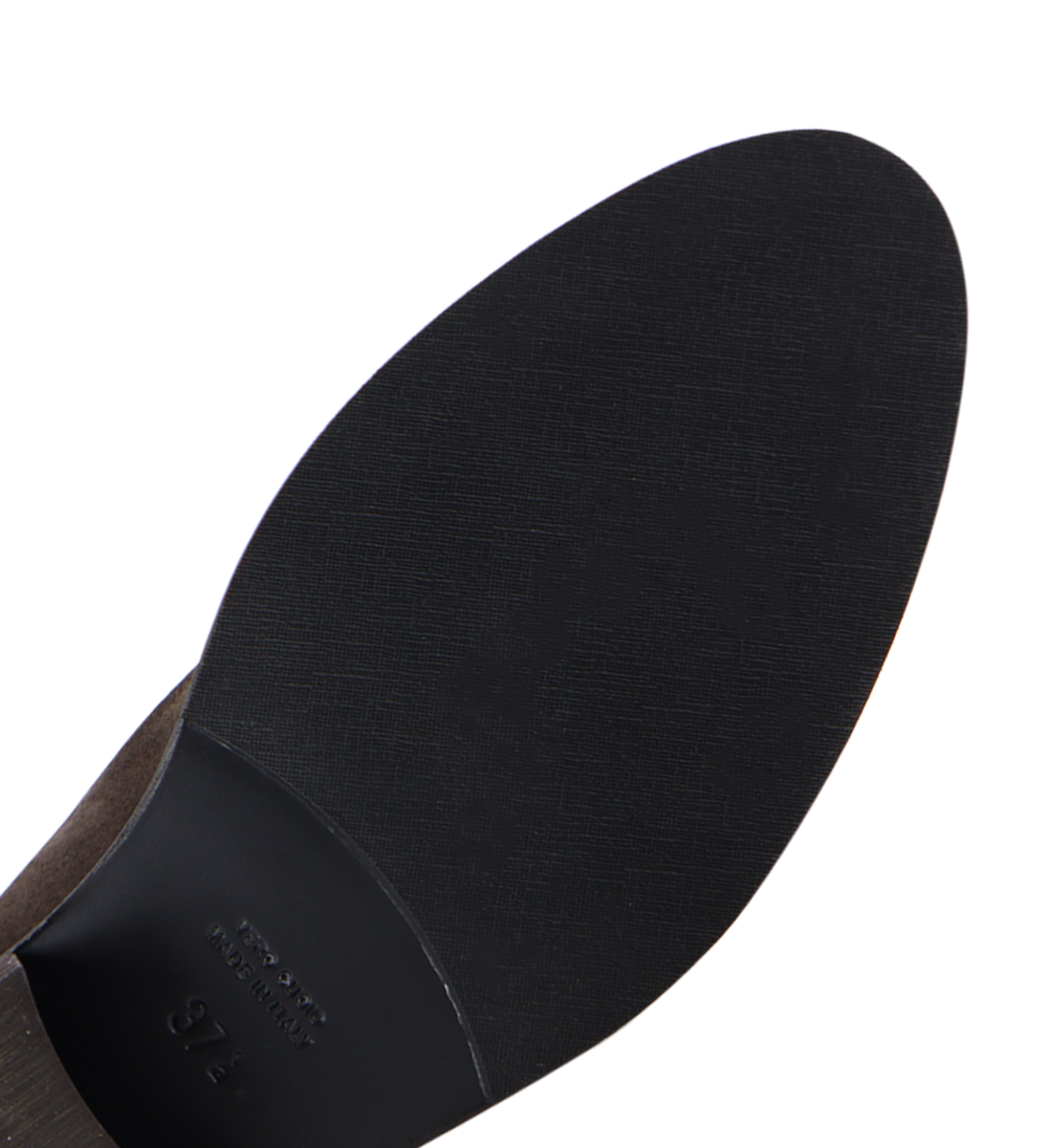 Anne støvler, mørkebrun ruskind