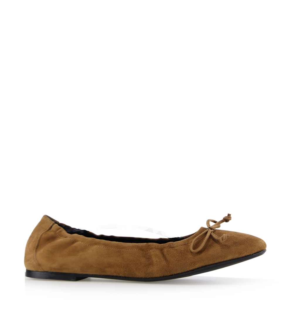 Brigitte Ballerina, camel ruskind