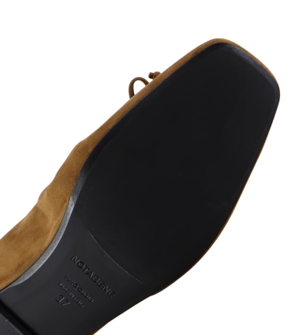 Brigitte Ballerina, camel ruskind