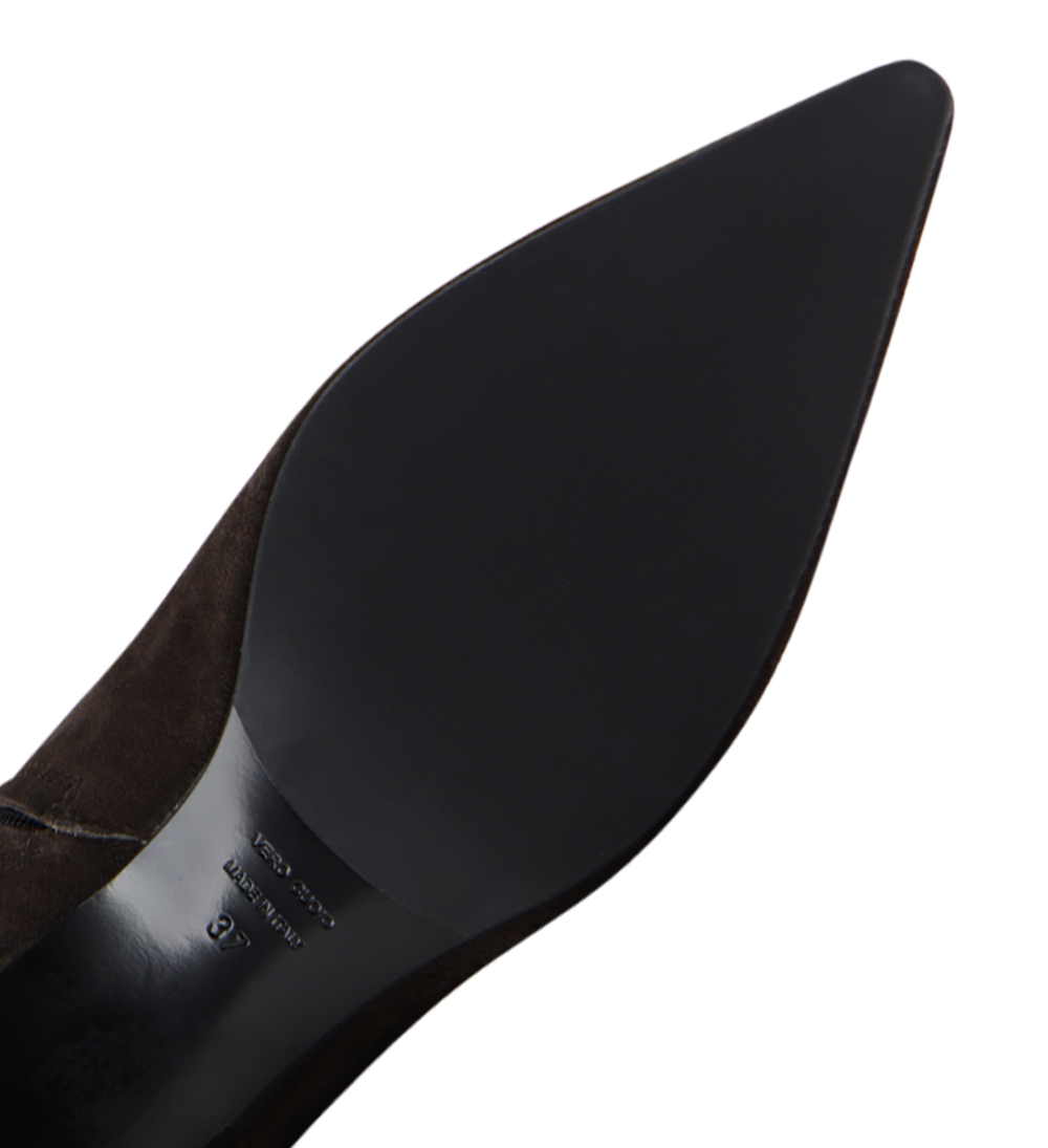 Brisa 45 støvler, mørkebrun ruskind