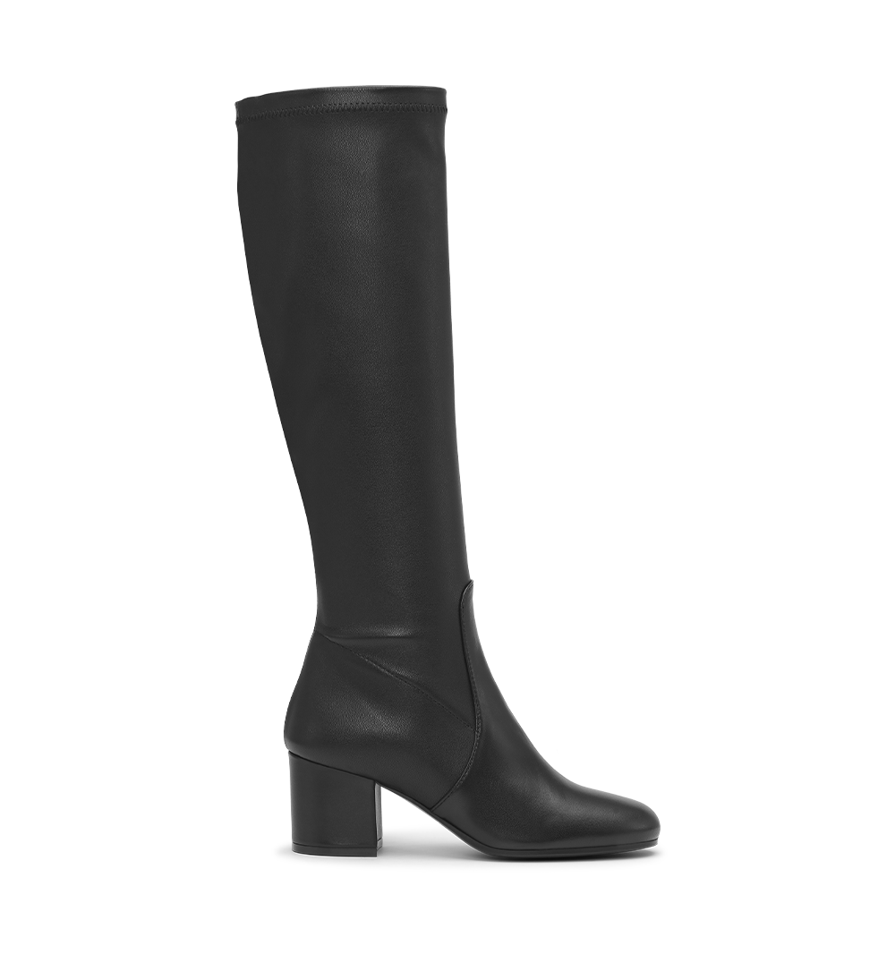 Cecilia 60 boots, black leather