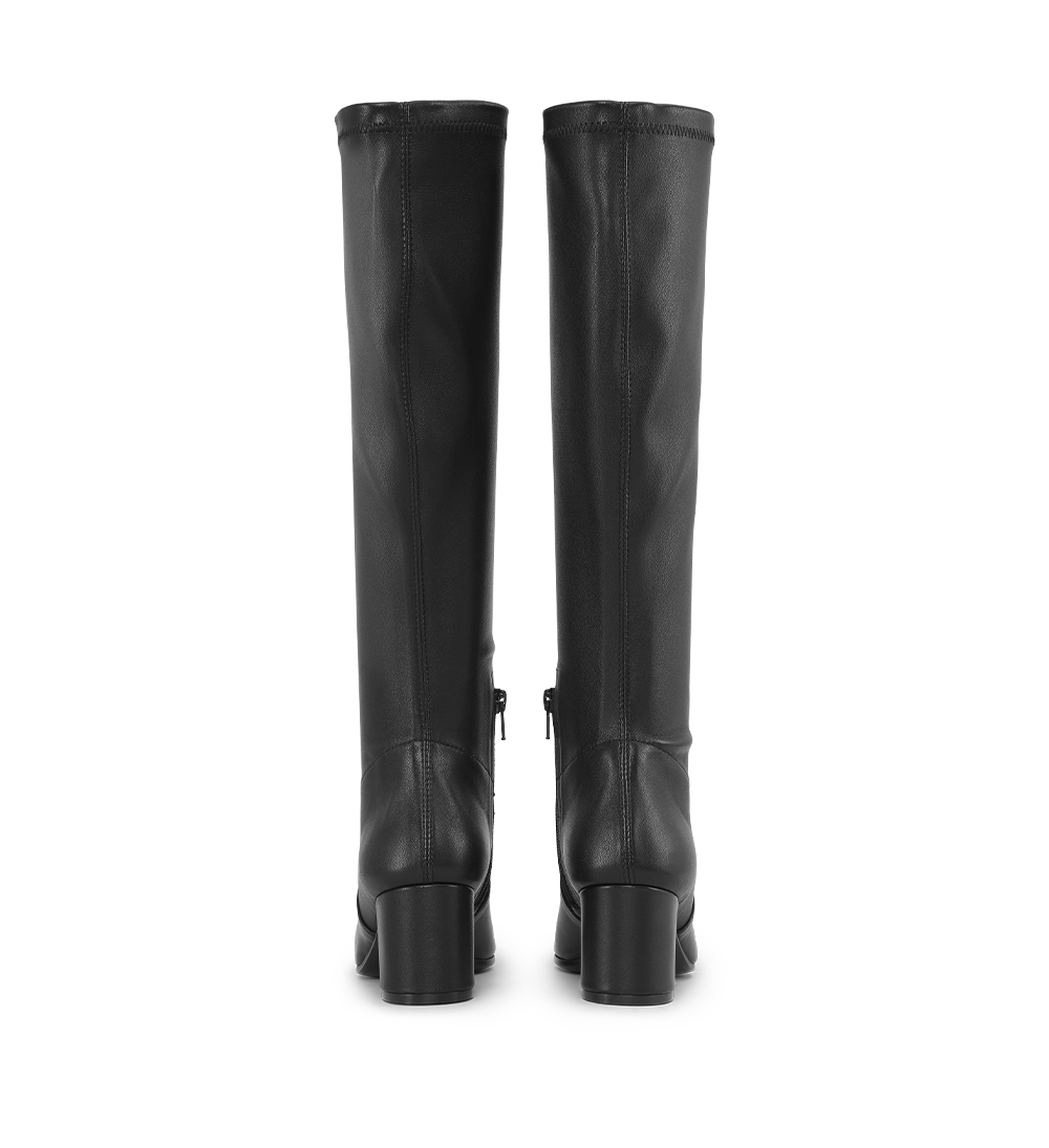 Cecilia 60 boots, black leather