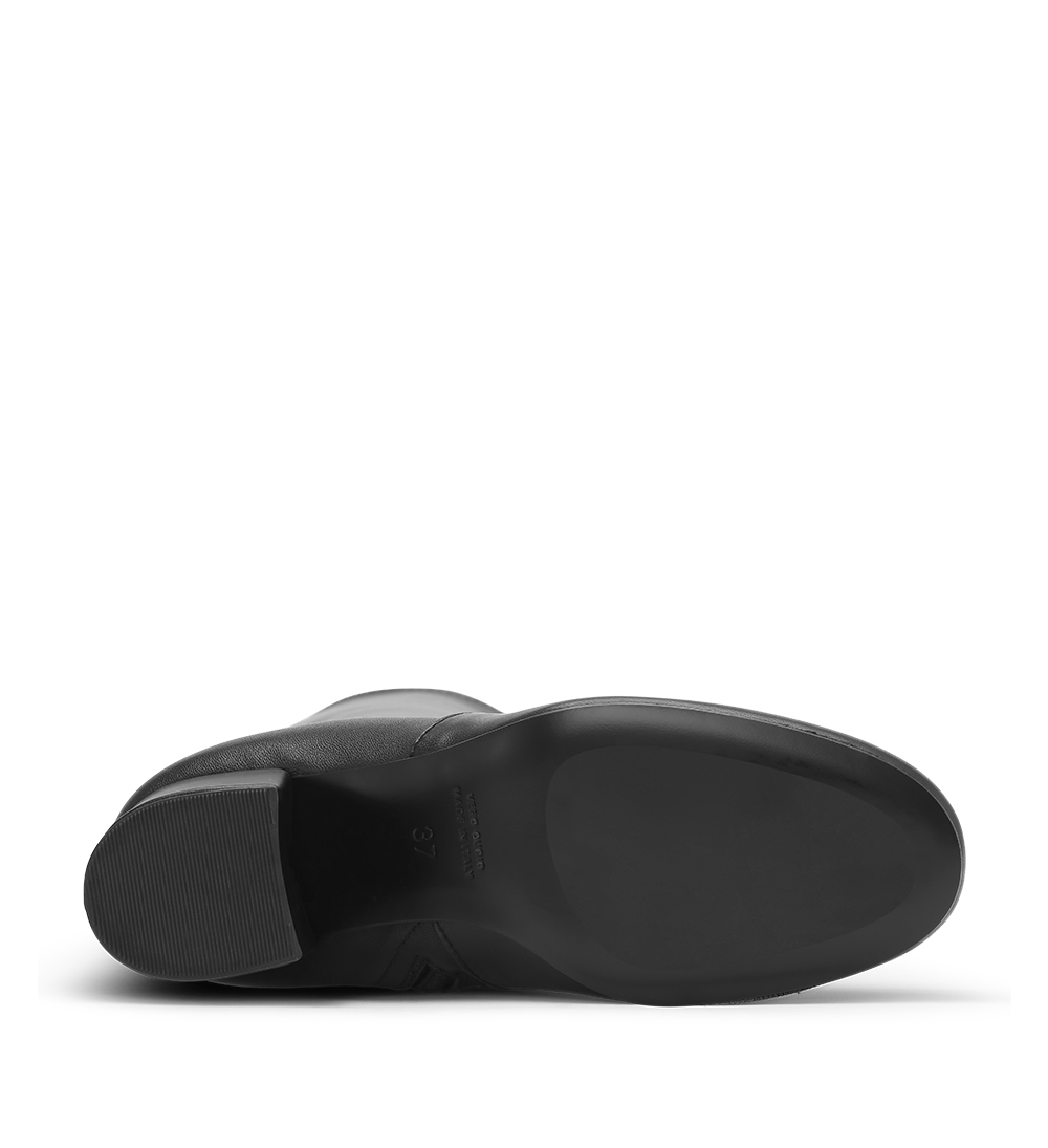 Cecilia 60 boots, black leather