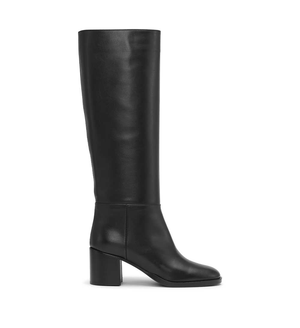 Celeste 60 boots, black leather