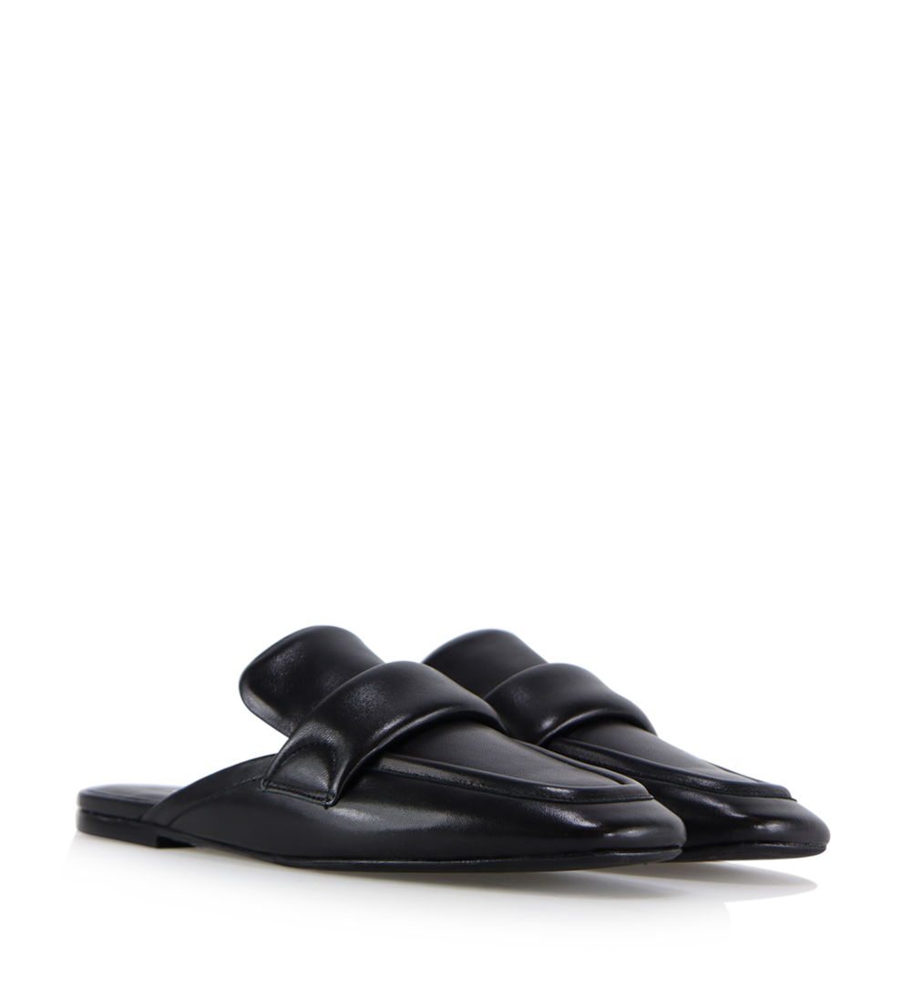 Charlie Mule, sort læder