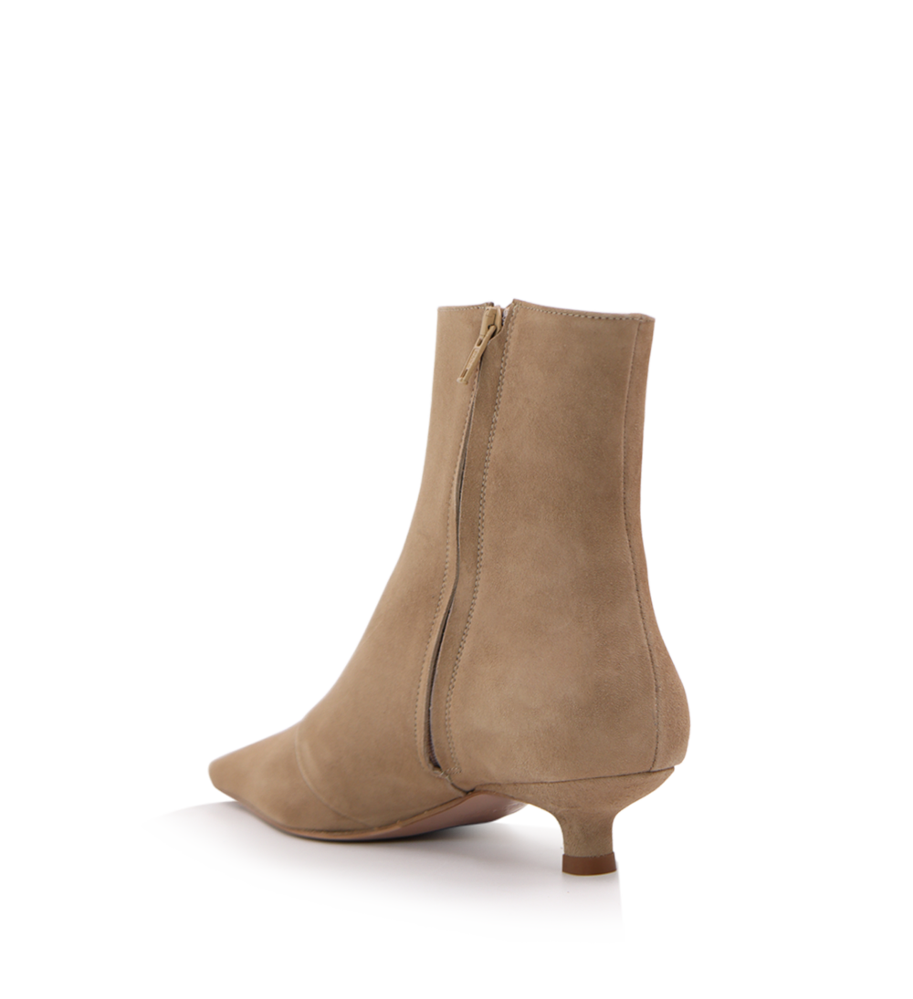 Elly 35 støvler, camel ruskind