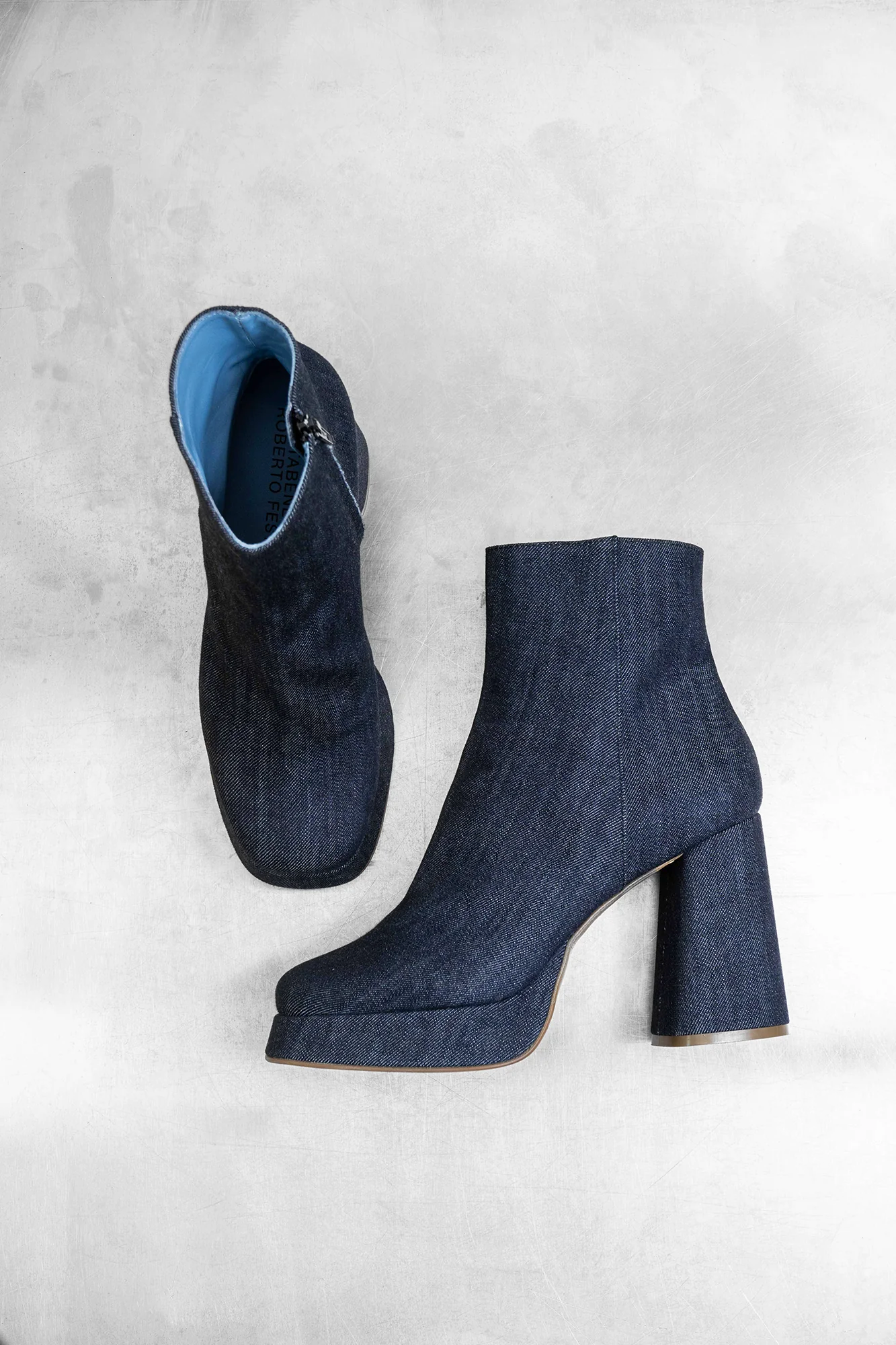 Henny 100 støvler, denim