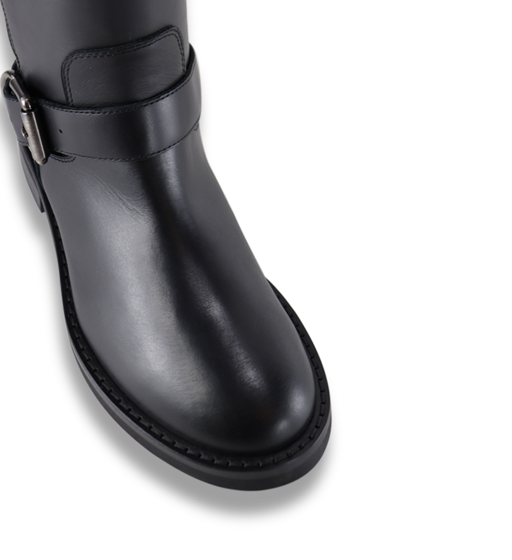 Andra boots, black leather
