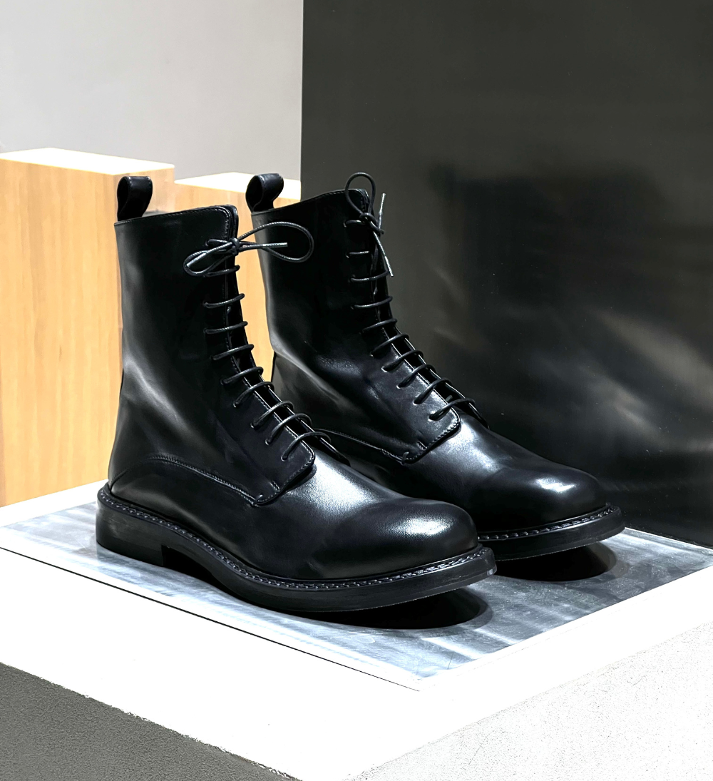 Riccardo støvler, sort læder