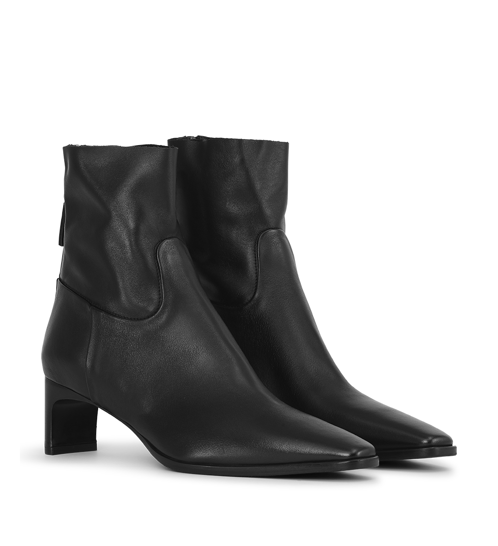 Xara 50 støvler, sort læder