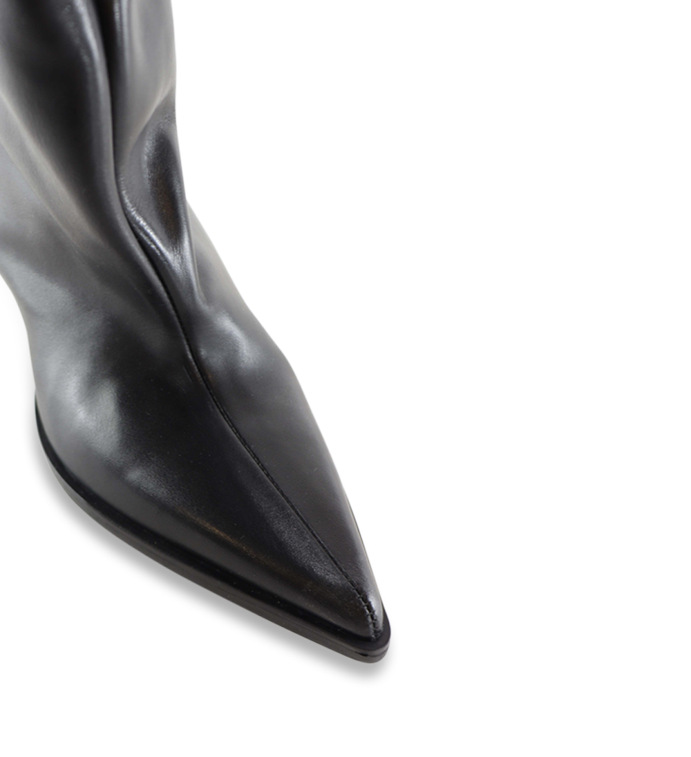 Yolanda 60 boots, black leather