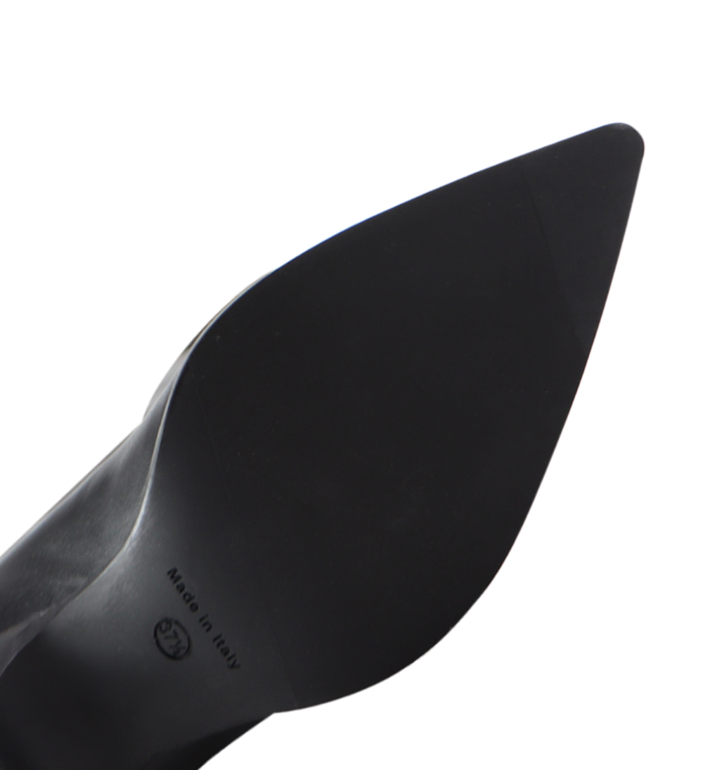 Yolanda 60 boots, black leather