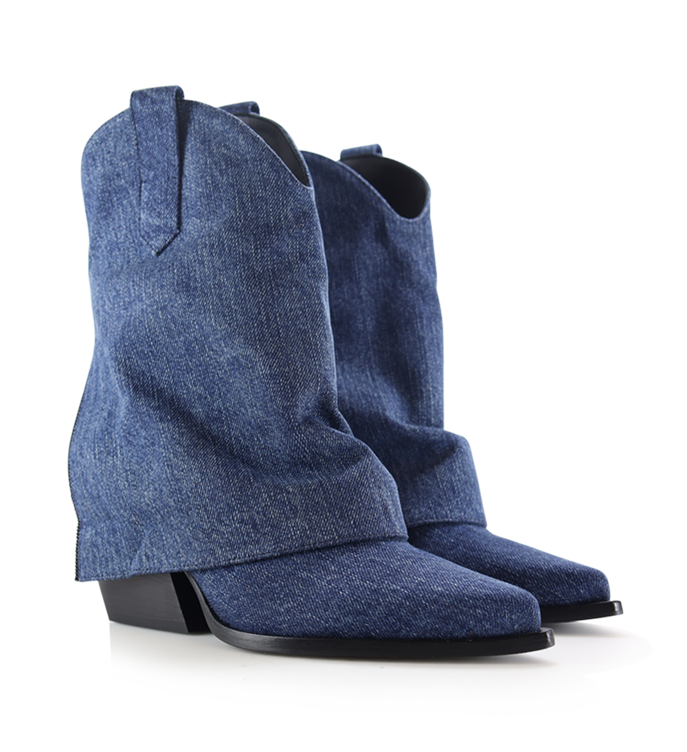 Zorro 60 støvler, denim