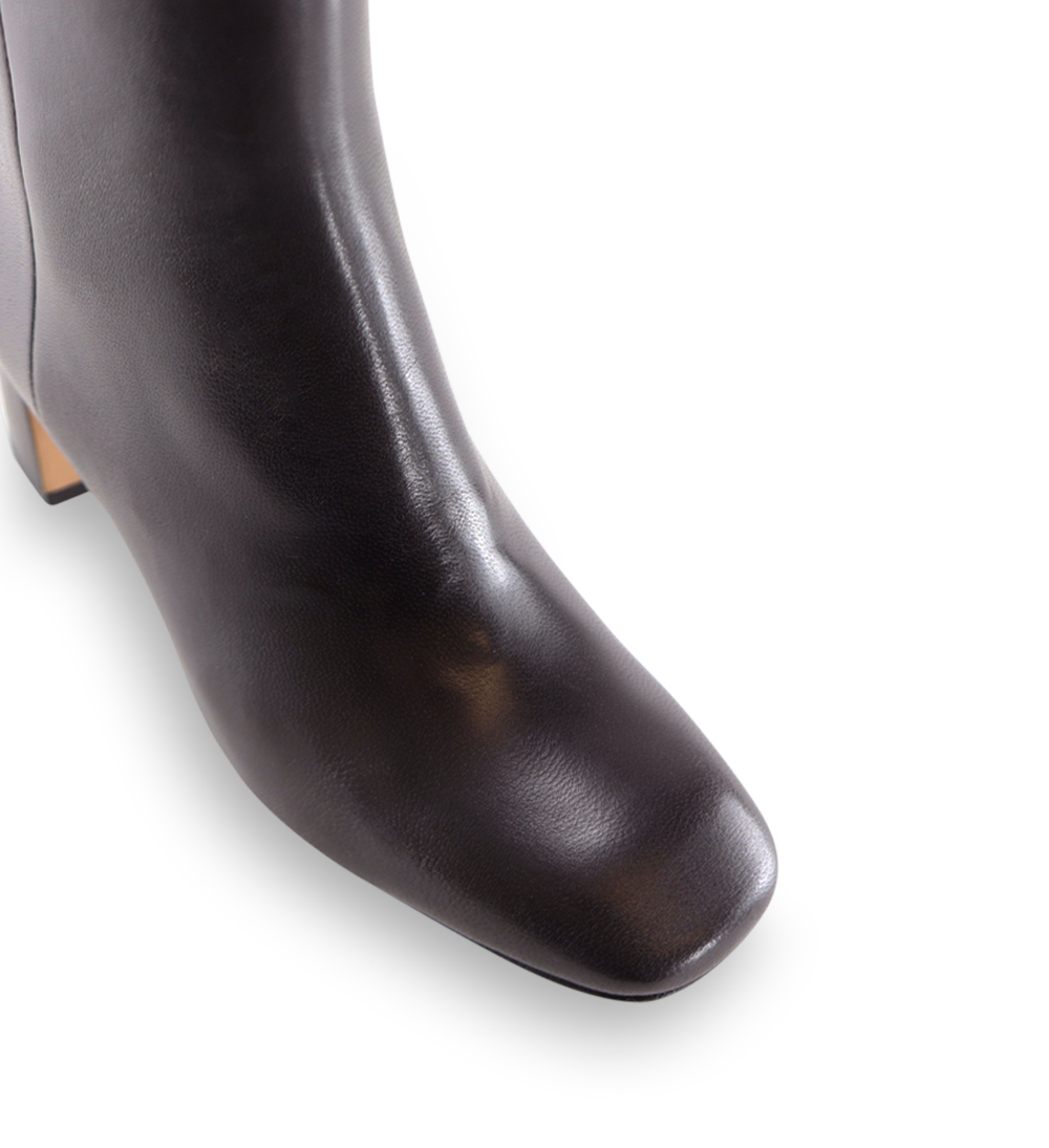 Alex 55 støvler, mørkebrun læder