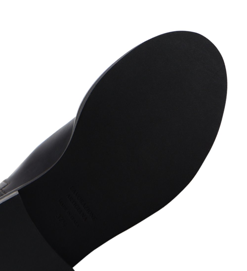 Andora støvler, mørkebrun læder