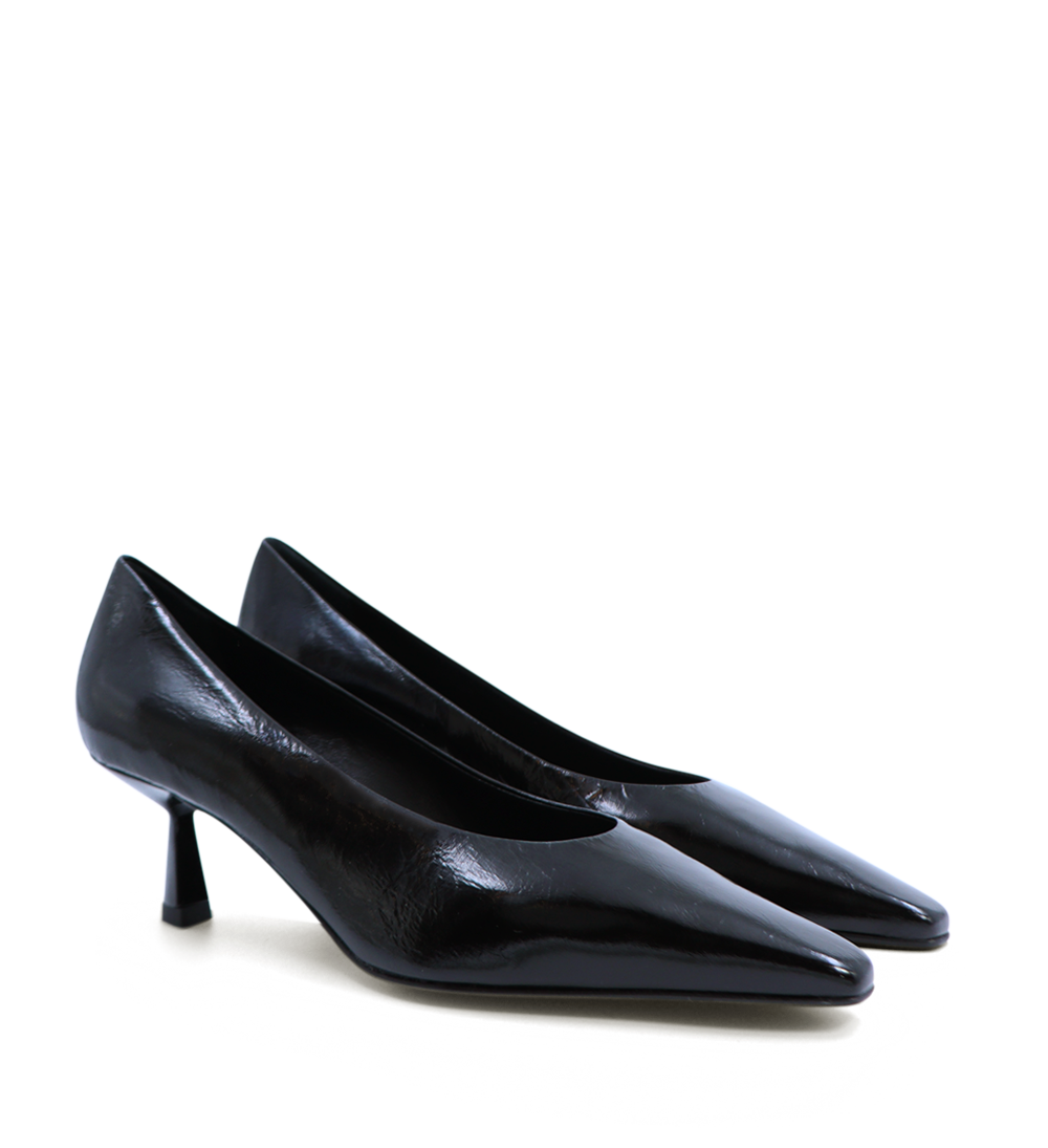 Emmy Low 50 stilettos, black patent