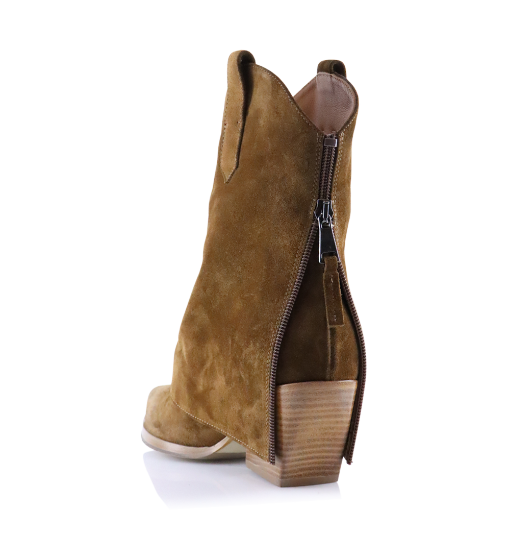 Zorro 60 støvler, lys brun ruskind