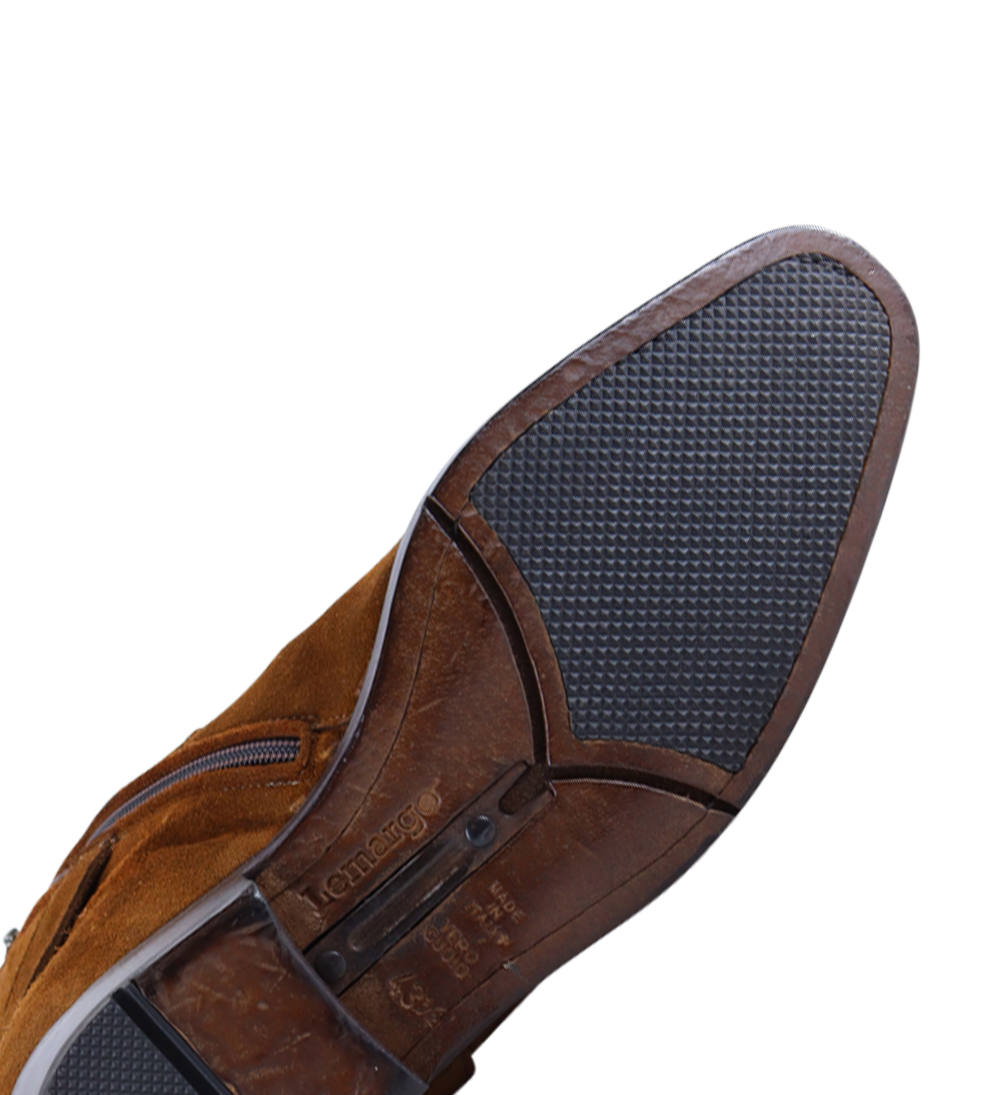 Lenny boots, brown suede