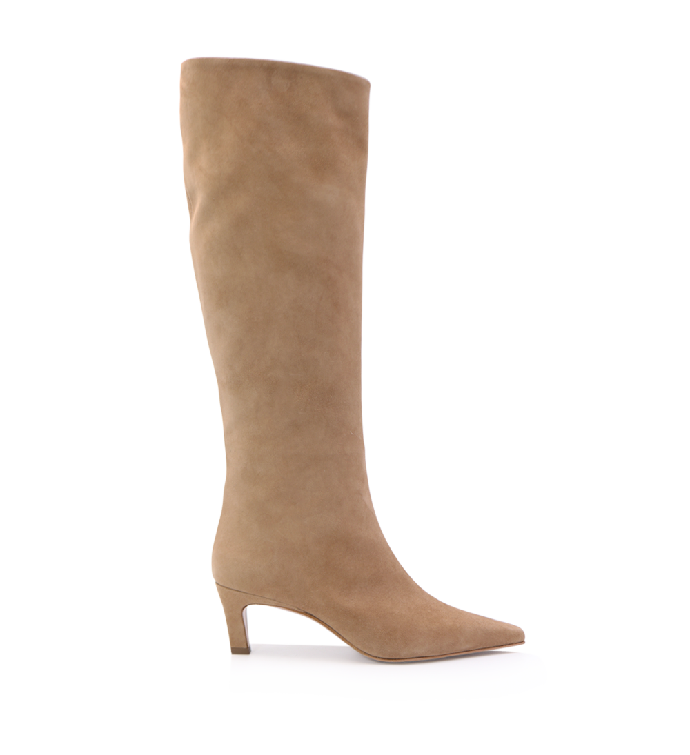 Flavia 50 boots, camel suede