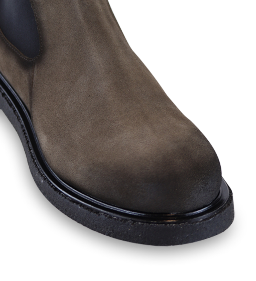 Rocco chelsea boots, camel suede