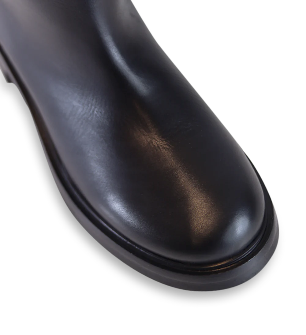 Alva II støvler, sort læder