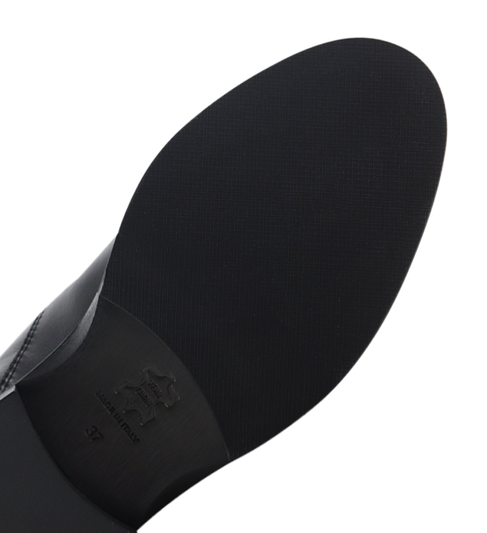 Ines boots, black leather