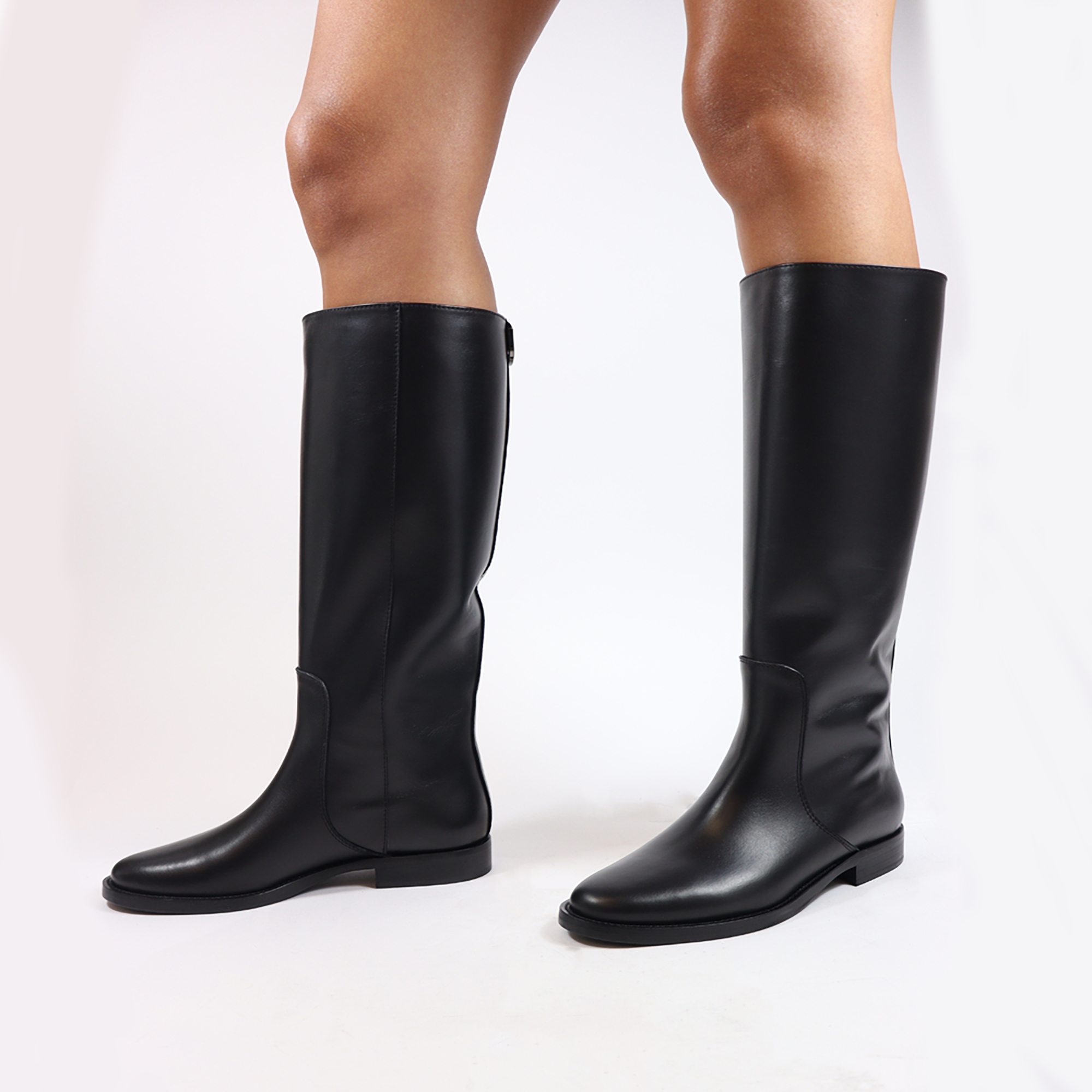Ines boots, black leather