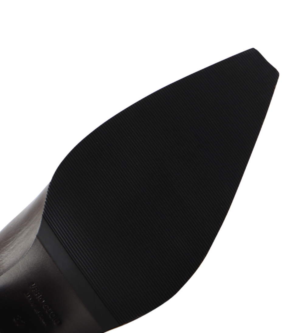 Luna 50 støvler, mørkebrun læder