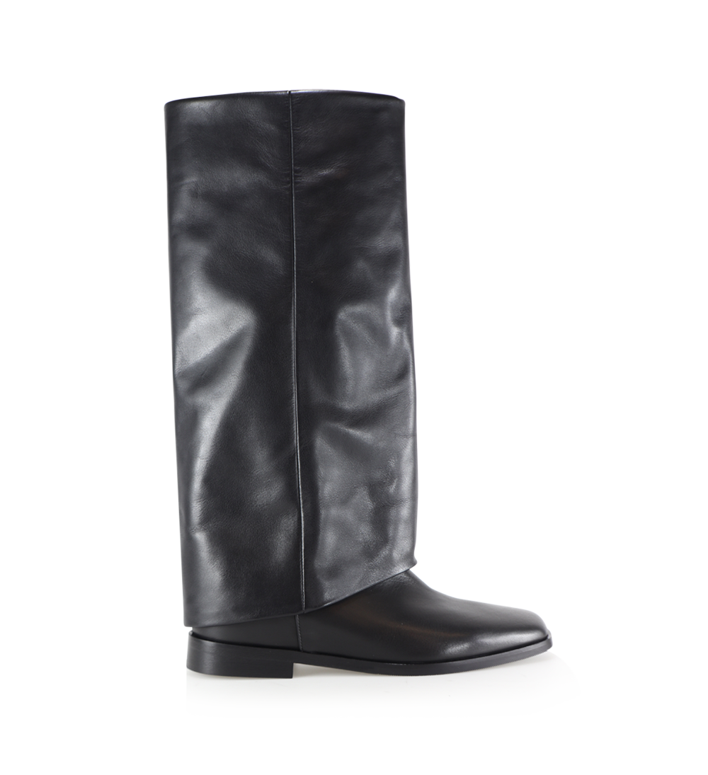 Lupe boots, black leather