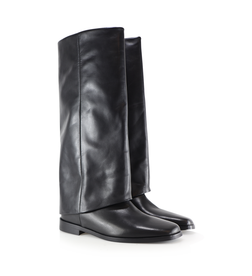 Lupe boots, black leather