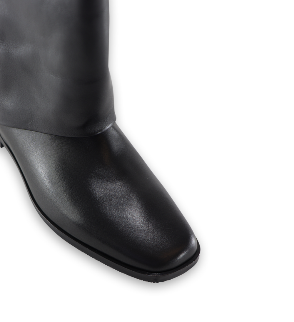 Lupe boots, black leather