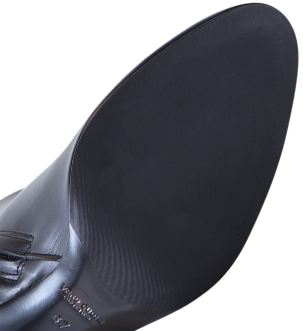 Dagmar støvler, sort læder