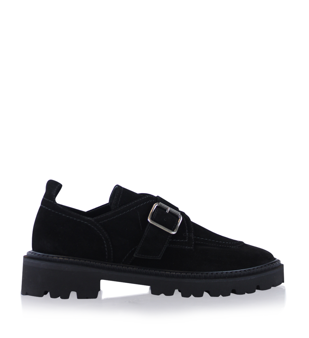 Tenora loafers, black suede