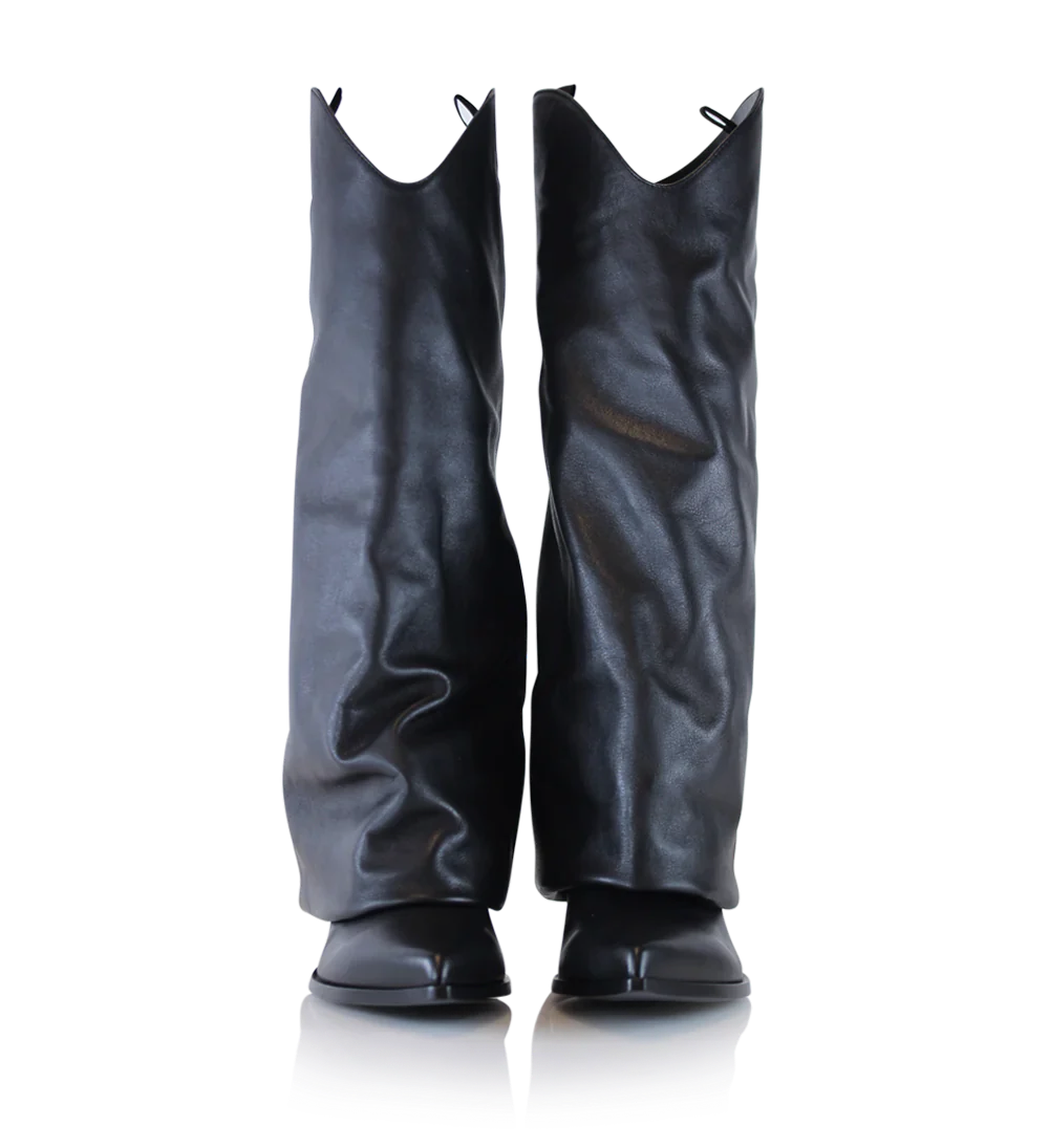 Zoé boots, black leather