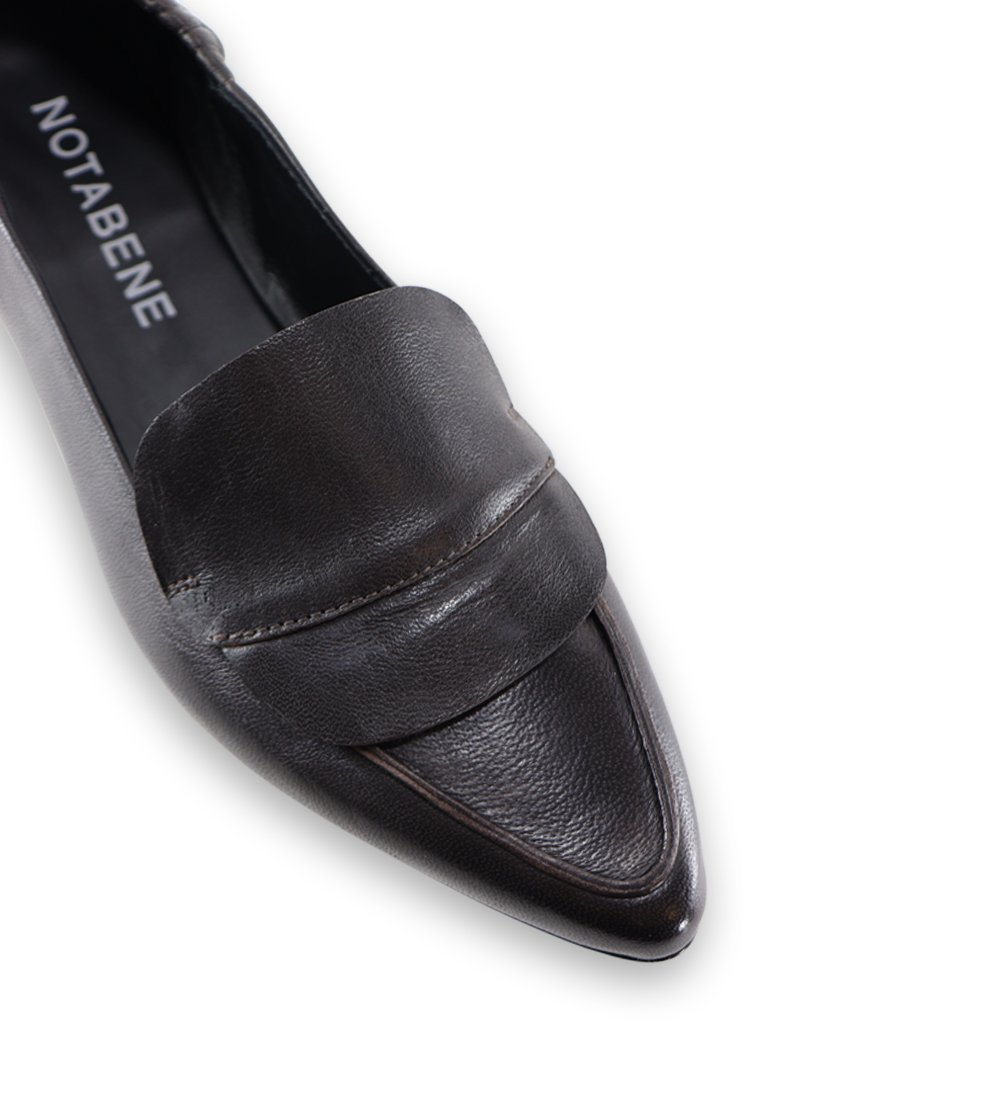 Romy II loafers, mørkebrun læder