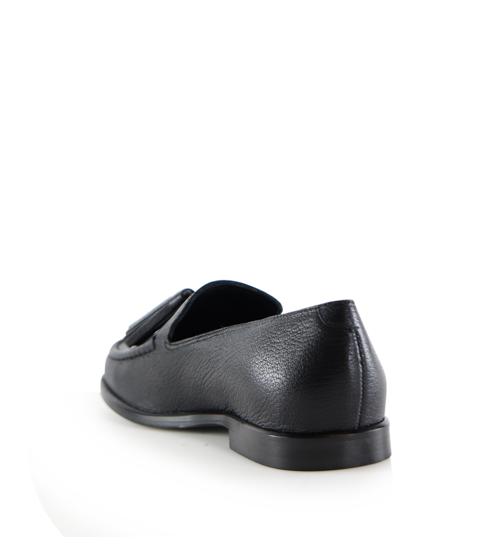 Selva loafers, sort læder