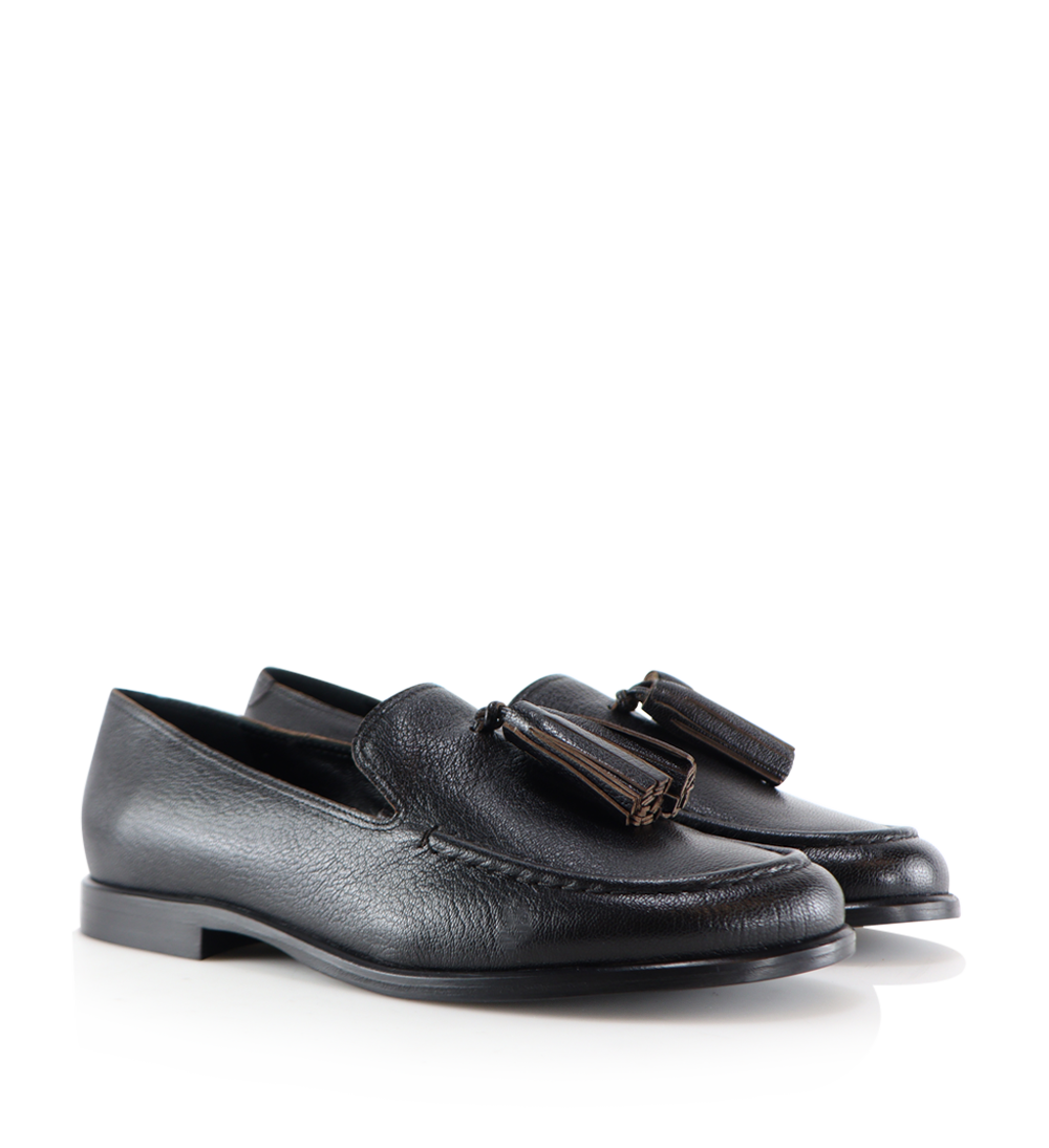 Selva loafers, mørkebrun læder