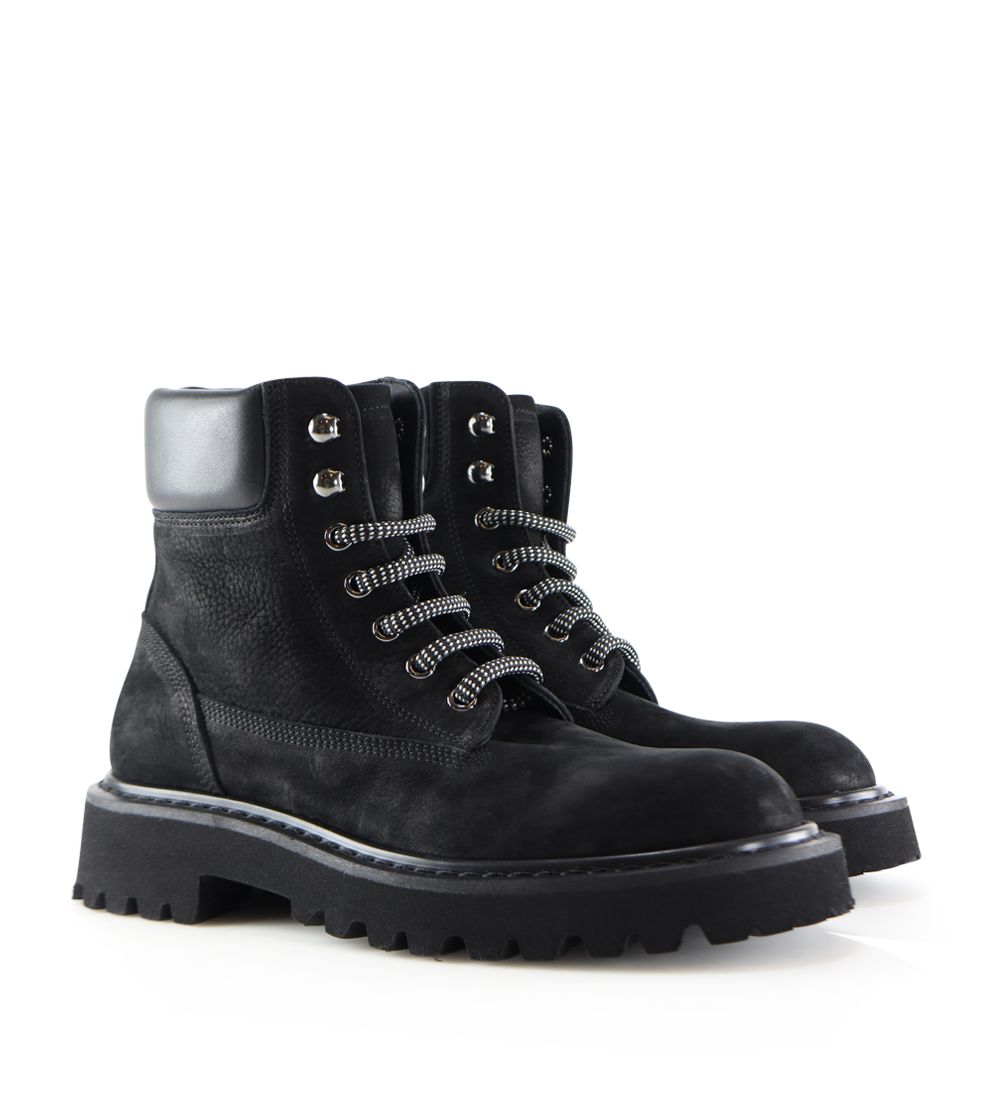 Nordhaven boots, black nubuck